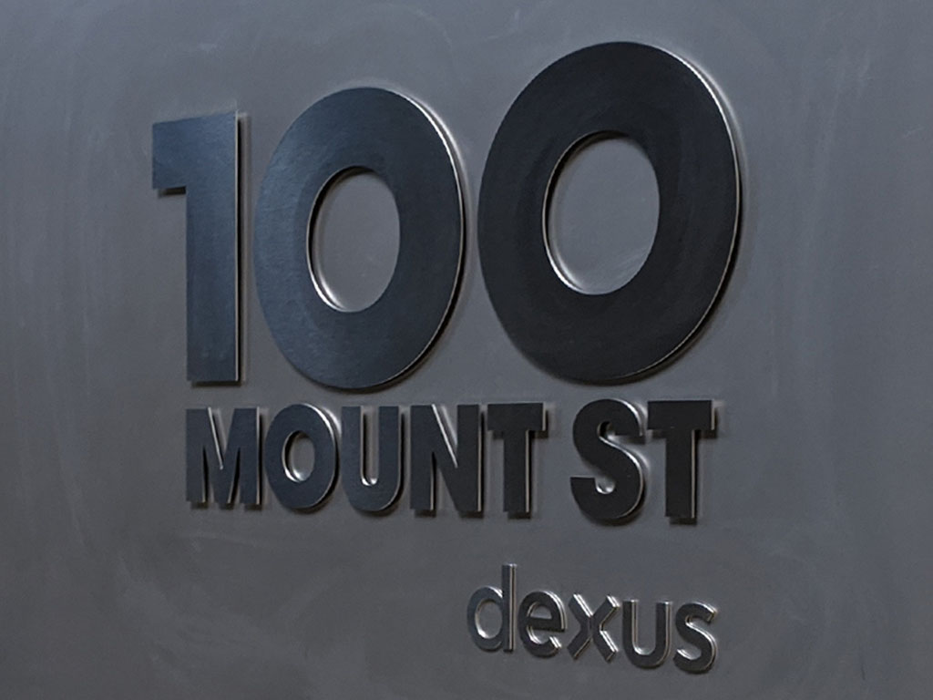 Custom signage (building)